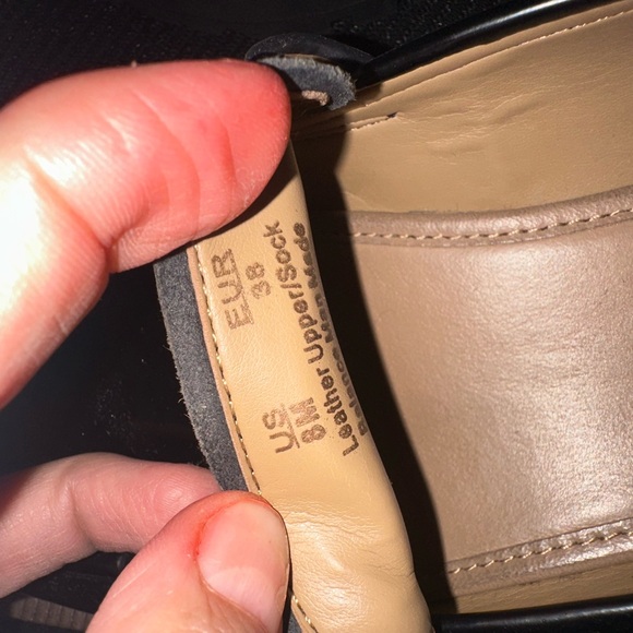 Sam Edelman Laurs Platform Lug Sole Loafer black Women's Size 8 - Picture 8 of 8